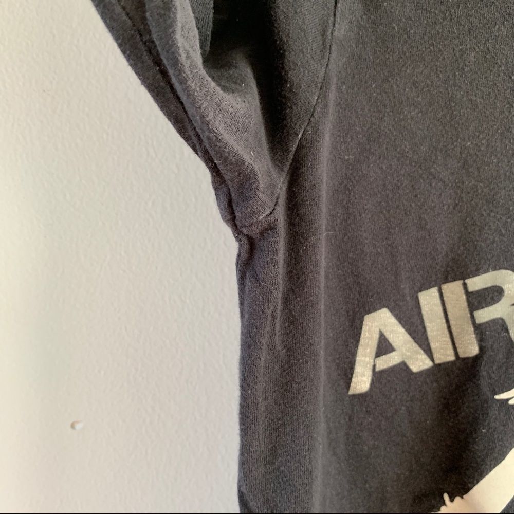 Air Jordan Size Large L Black Boys Top T Shirt Long Sleeve Graphic Basketball - Picture 11 of 12